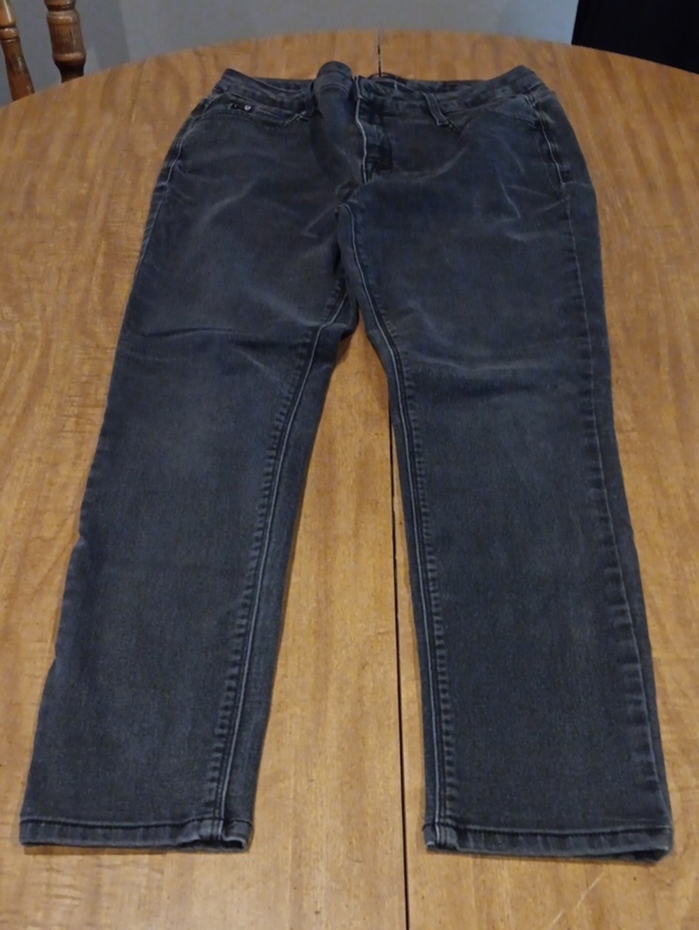 Womens Black SkinnyJeans Curve Appal, Size 12
